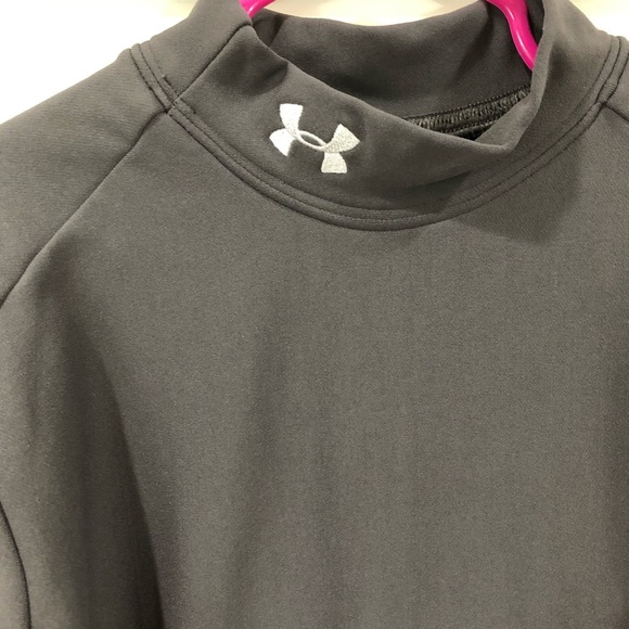 Under Armour Fitted Mock Turtleneck Top - Picture 2 of 7